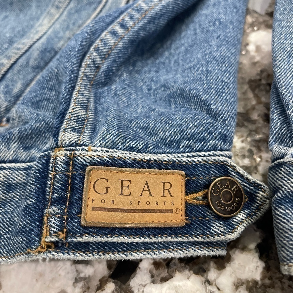 Vintage Denim Gear for Sports Ronnie Milslap Jacket men’s size XL - Picture 5 of 12